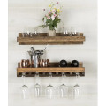 Hanging Make Solid wood wine glass rack